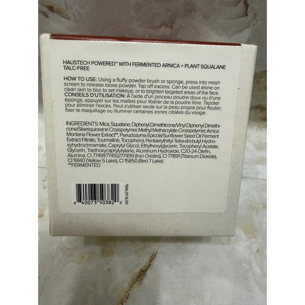 Haus Labs Bio-Blurring Loose Setting Powder Cocoa Talc-Free 7g New